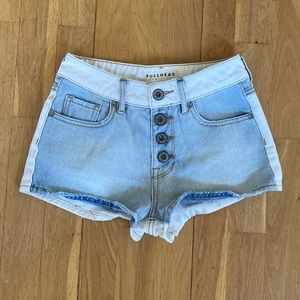 PacSun denim shorts